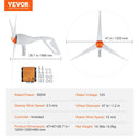 Wind Turbine Generator - 500W High Efficiency