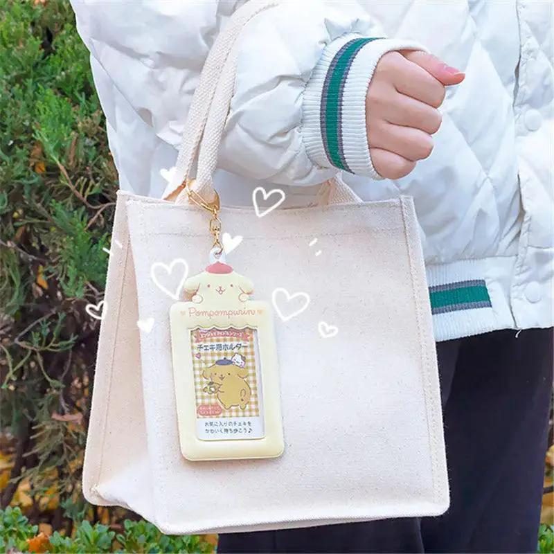 Sanrio Cinnamoroll Cute Card Holder Keychain Pendant