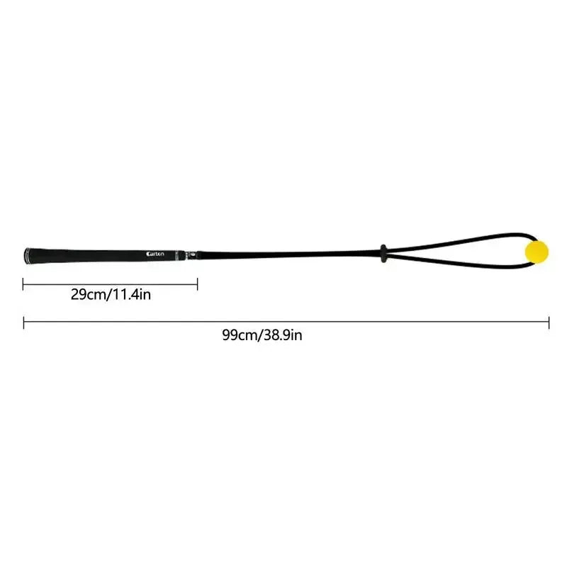 Golf Swing Practice Rope Adjustable Trainer Golf Accessory