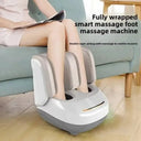 Electric Finger Pressure Foot Massage Vibration air Compression Heating Electric Roller Calf Machine Foot Massager