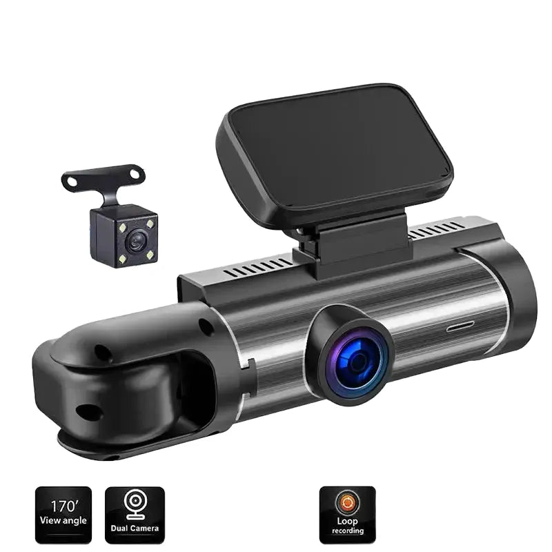 Front Rear Car Dashcam Unit — product view 1