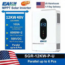 12KW Hybrid Solar Inverter 48V Pure Sine Wave