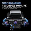 Smart Dash Cam for Drivers with GPS and WiFi 4K HD