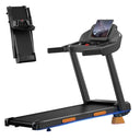 Adjustable Incline Foldable Handrails Treadmill 12 Programs