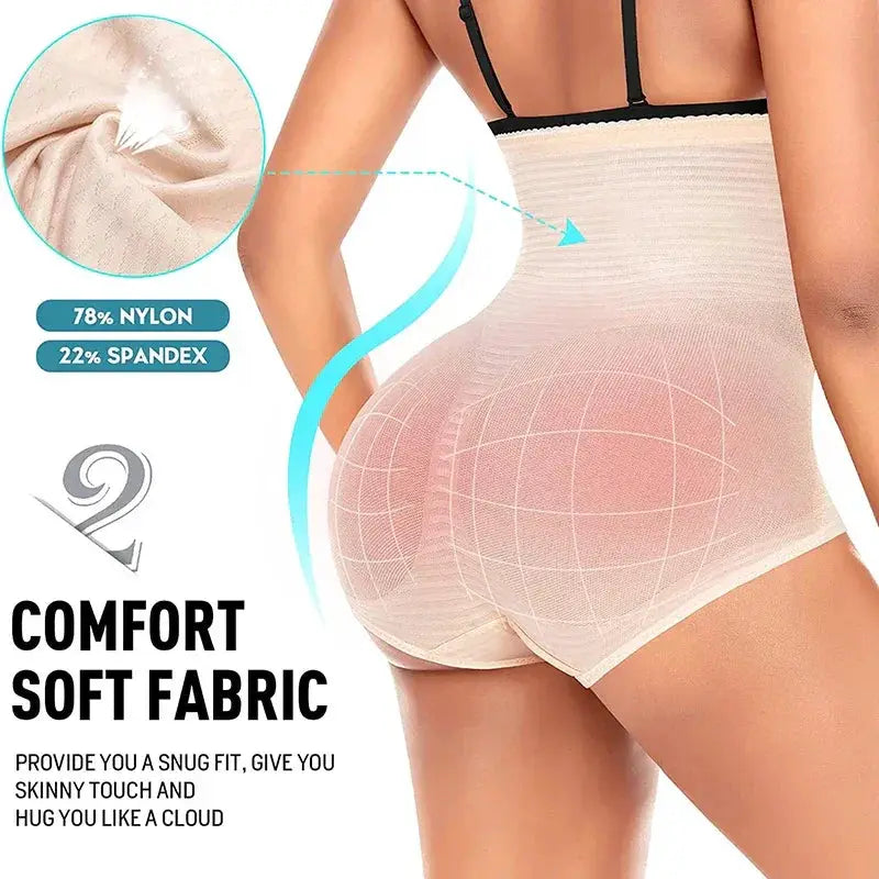 High Waist Tummy Control Shapewear Panties Butt Lifter