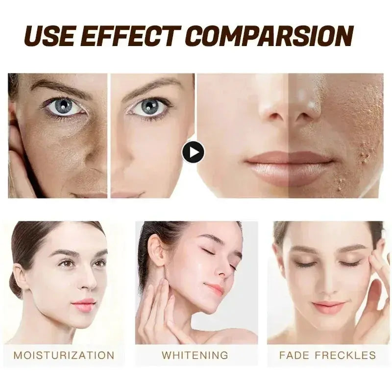 White Rice Face Serum Shrink Pores Brightening Cream