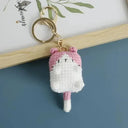 Cat Crochet Keychain for Cat Lovers