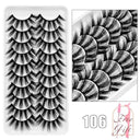 Glamorous 3D Mink False Eyelashes Bundle for Every Occasion