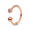 Sterling Silver Ring Love Heart