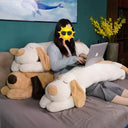 Cuddly Comfort Plush Dog Pillow for Her