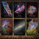 Space Canvas Print - Vibrant Galaxy Wall Art