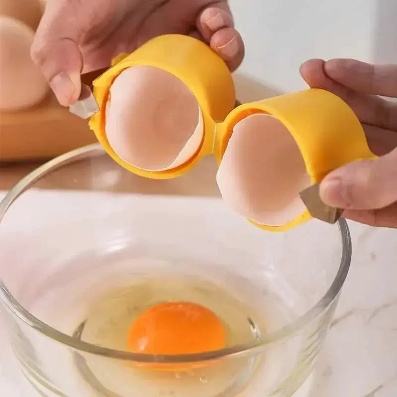 Egg Shell Opener And Separator Not Dirty Hands Kitchen Tool