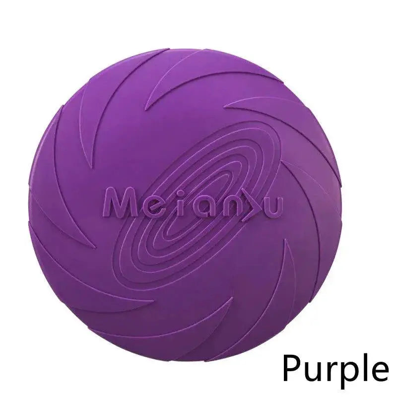 Eco Friendly Interactive Silicone Dog Flying Disk Toy