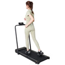 2 In 1 Under Desk Treadmill Foldable Walking Pad Quiet Home Use