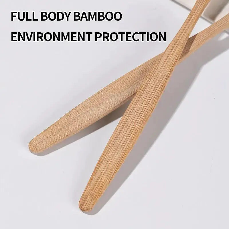Eco Friendly Bamboo Toothbrush Set for Gentle Oral Care
