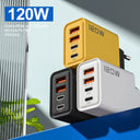 Four Port USB C Charger - 120W Fast Charging