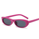 Trendy Women's Retro Oval Sunglasses Small Frame UV400 Protection