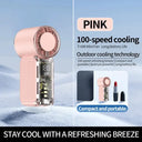 Mini Portable Handheld Fan Personal Pocket-Sized Digital Display