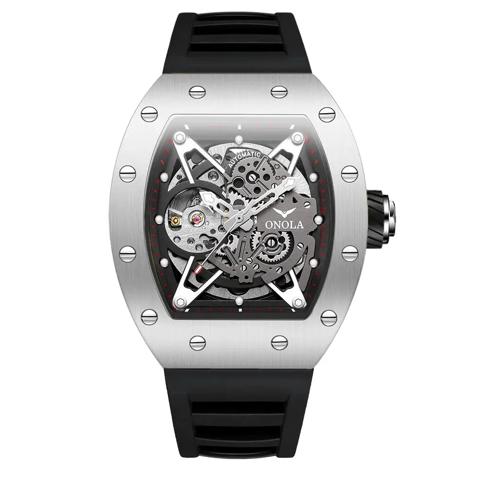 Onola Mens Skeleton Mechanical Watch — product image 12
