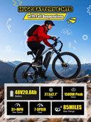 ESKUTE M200F Adult Electric Mountain Bike
