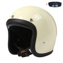 Vintage Open Face Motorcycle Helmet