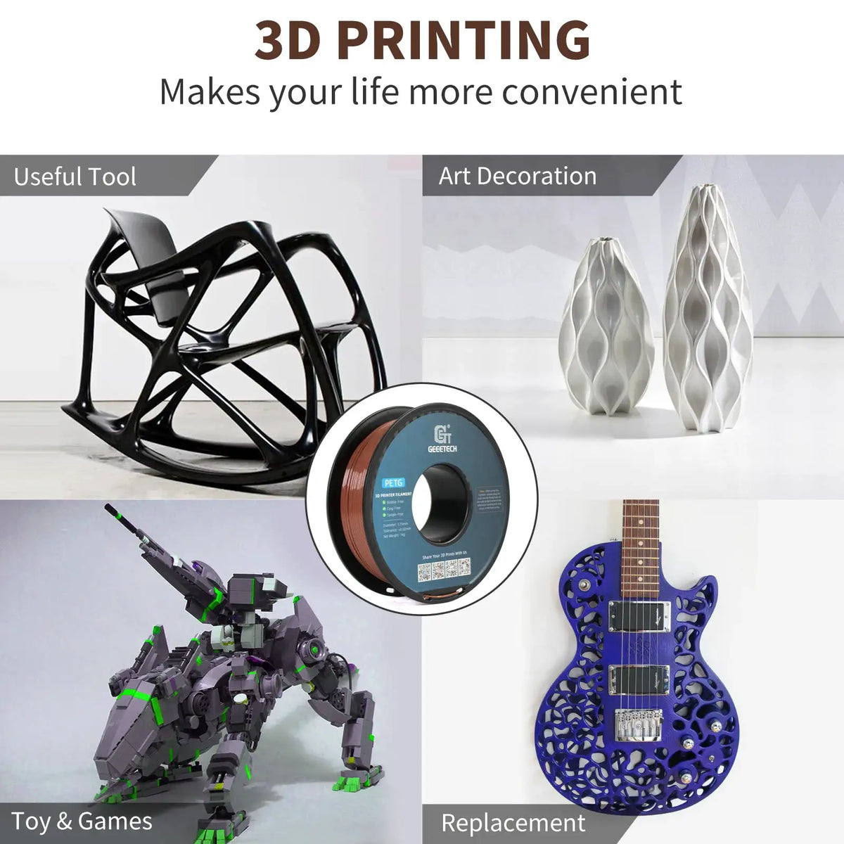 Geeetech PETG Filament Low Shrink — product view 5