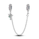 Charm Silver Plated Pendant Beads