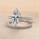 Moissanite Ring in Sterling Silver Horse