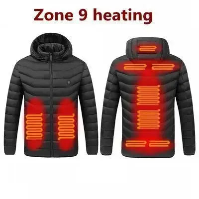 Heated Jacket for Outdoor Hikers Warmth — product view 11