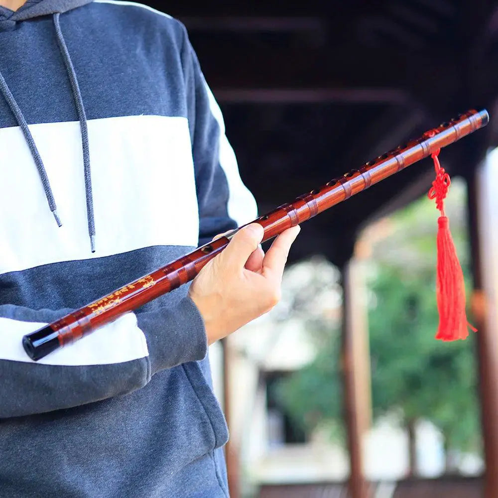 M MBAT Bamboo Flute Dizi Professional Woodwind Instrument