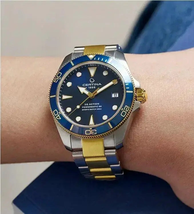 Luxury Stainless Steel Sports Watch For Business Elegance