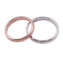 Sterling Silver Sterling Silver Couple Ring
