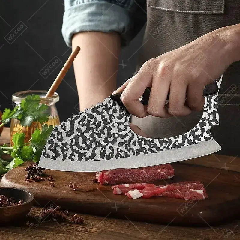 Multifunctional Handmade Forged Stainless Steel Chef Knife
