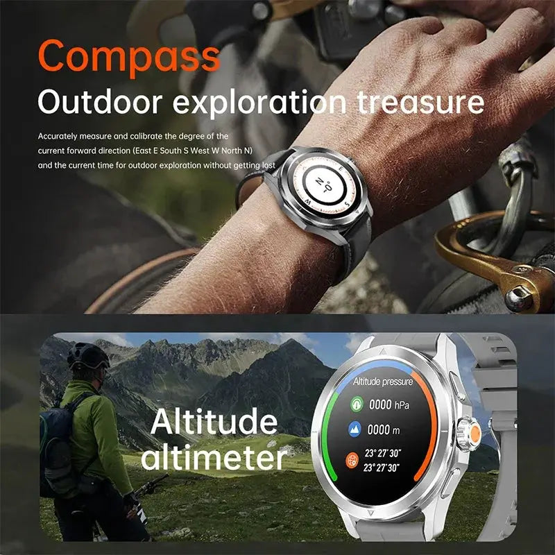 Smart Bracelet Men Watch S4 Ultra AMOLED HD Screen - OurLum.com