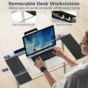 Removable Desk Treadmill for Home Workouts 2.5HP 12 Programs