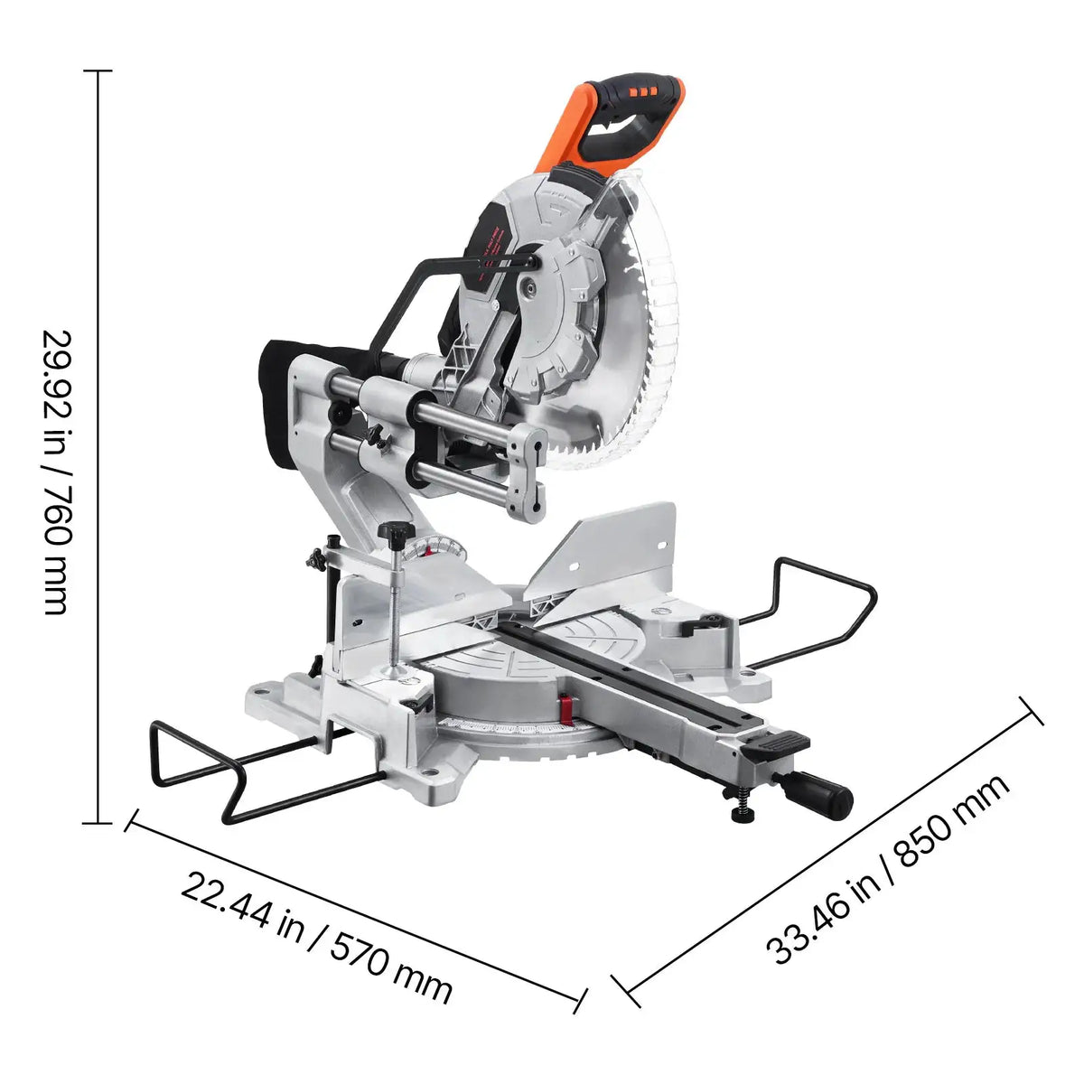 Precision Inch Compound Saw — product view 6