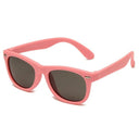 Trendy UV400 Kids Sunglasses for Boys and Girls Durable Silicone Goggles