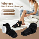Electric Foot Ankle Air Compression Foot Massager Wireless Airbag Vibration Massager Portable Foot Care Support Belt