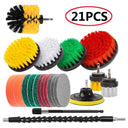 Electric Drill Brush Set: Professional Power Scrubber Kit