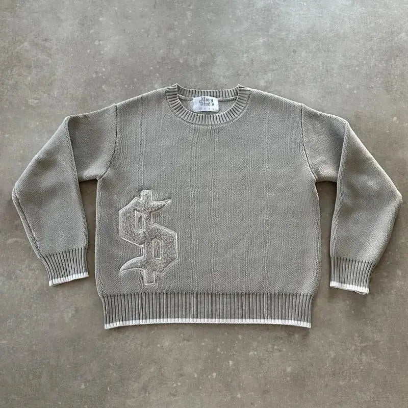 Y2K Long Sleeve Knit Sweater