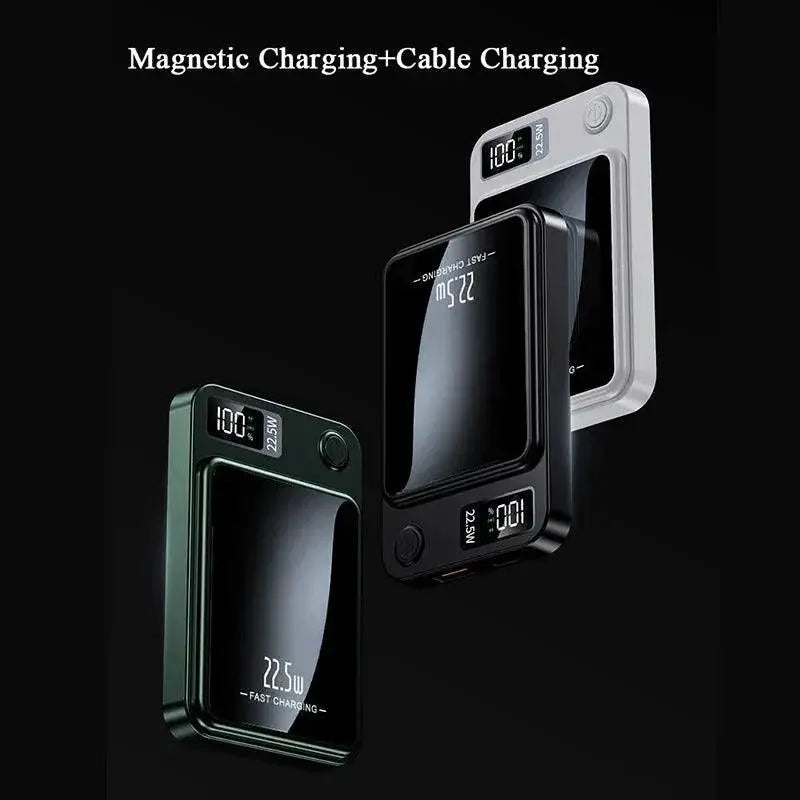 Magnetic High Speed Wireless Charger Portable Power Bank