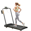 Compact Under Desk Treadmill 3 In 1 With Incline And Handle