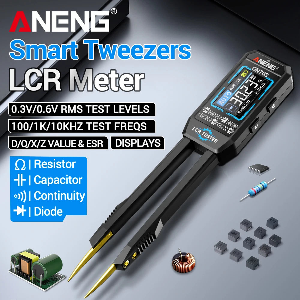 Aneng Smart Tweezers Lcr Meter