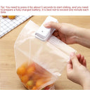 Mini Heat Bag Sealing Machine Package Sealer Bags Thermal Plastic Food Bag Closure