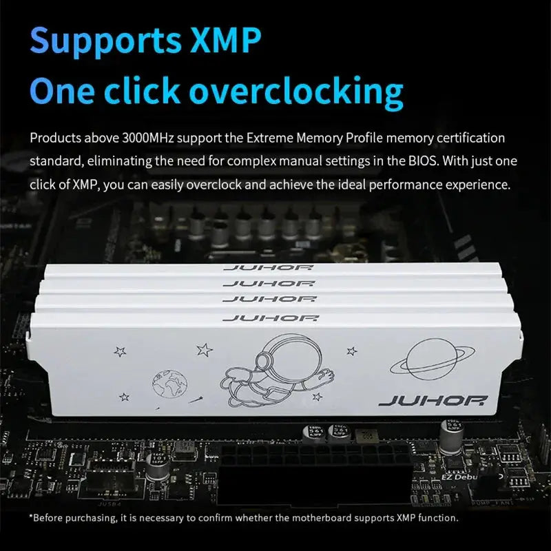 JUHOR DDR4 Desktop RAM 8GB 16GB 3200MHz 3600MHz Memory