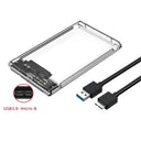 Usb 3.0 Type C Enclosure - Clear Sata Case