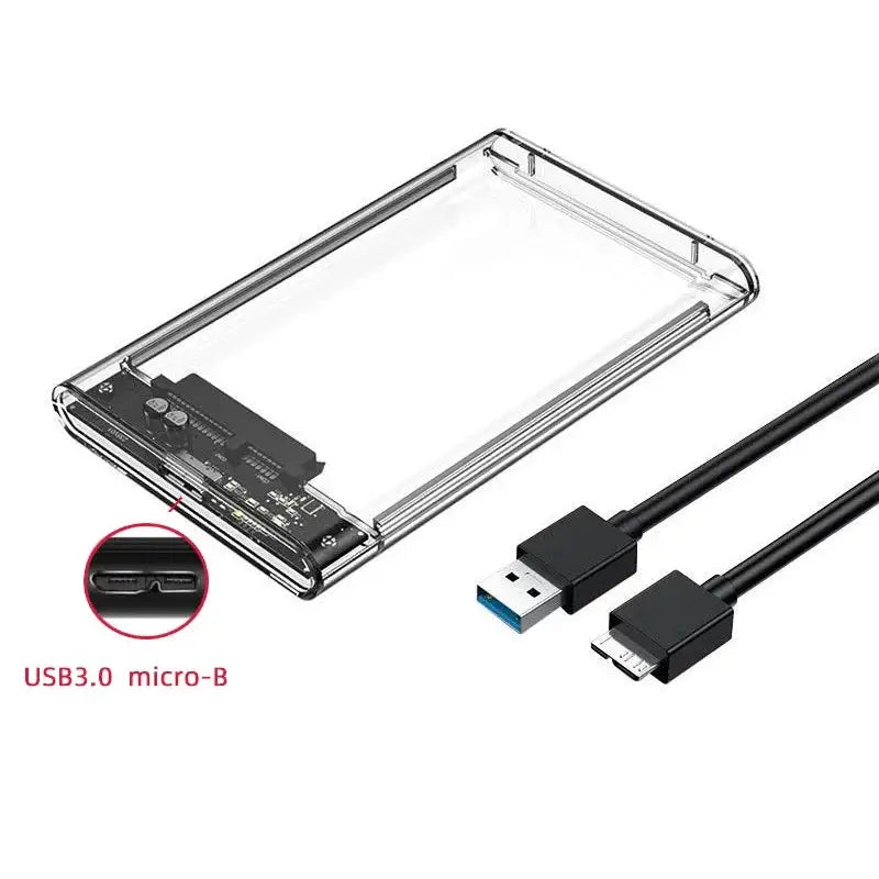 Usb Type C Enclosure - Clear Sata Case — product view 11