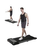 Home Cardio 2In1 Treadmill 300lbs 2.5HP Remote For Home Office