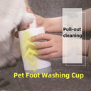 Pet Foot Washer Cup Silicone Soft Paw Cleaner