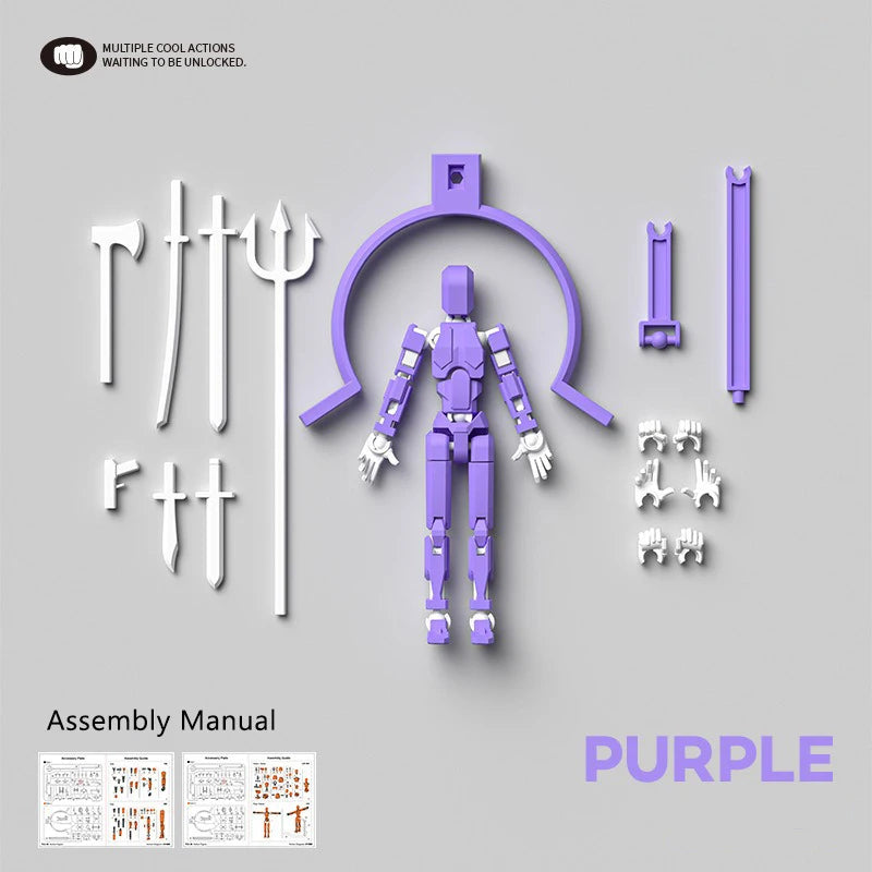 Magnetic Articulated Shapeshift Robot Figure